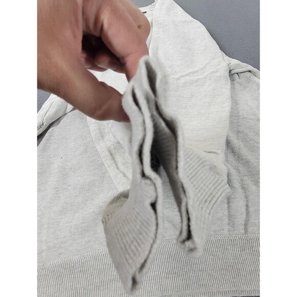 Polo Ralph Lauren Sweater Mens Large Gray Cotton Crewneck Raglan Knit Pullover - Picture 4 of 10